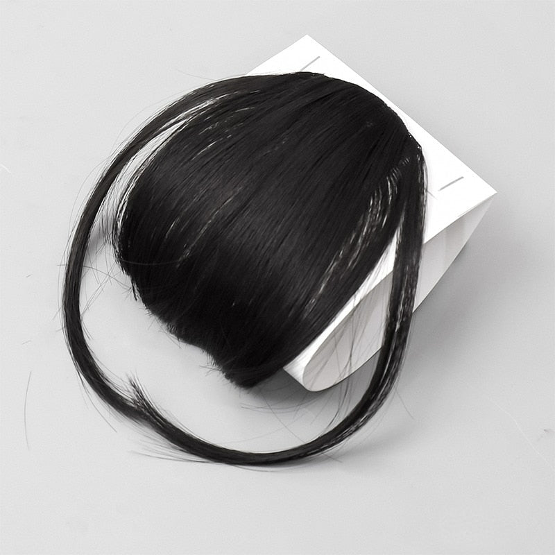 Short Fake Hair Fringe Extension