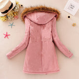 Casual Slim Coat Emboridery Hooded