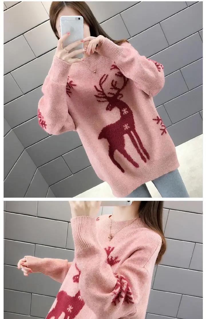 Christmas Loose Knitted Sweaters