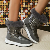 Chunky Platform Waterproof Snow Boots