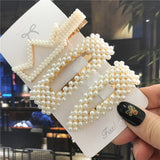 Handmade Pearls Hair Clips Pin