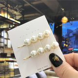 Handmade Pearls Hair Clips Pin