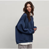 Fashion Solid Y2K Oversize Sweatshirt