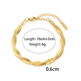 Women's Bracelet Gold Jewelry Street Style