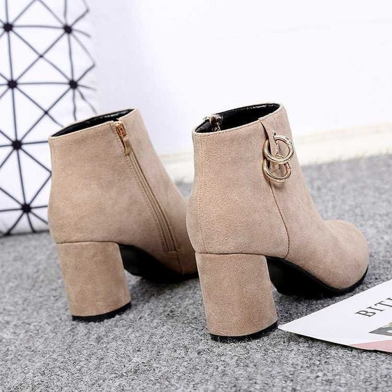 Retro Plush Warm Autumn Winter Women's Boot