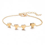 Gold Silver Color Bracelets Set