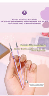 Puff Acne Needle Portable Cosmetics Tools