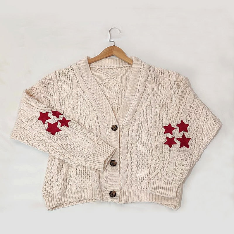 Cardigan Lor V-neck Knitted Sweater