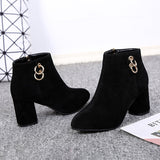 Retro Plush Warm Autumn Winter Women's Boot