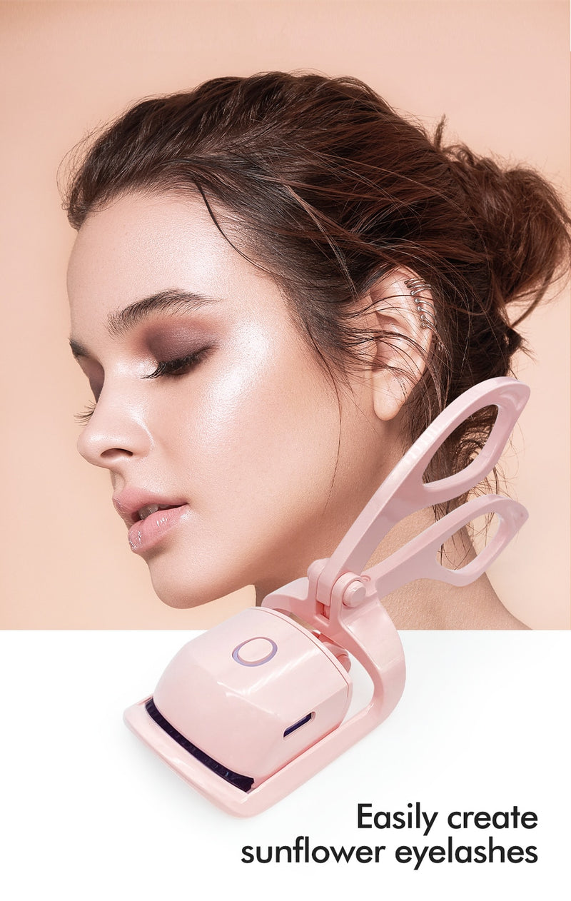 Eyelash Curler Portable Electric Heated Comb