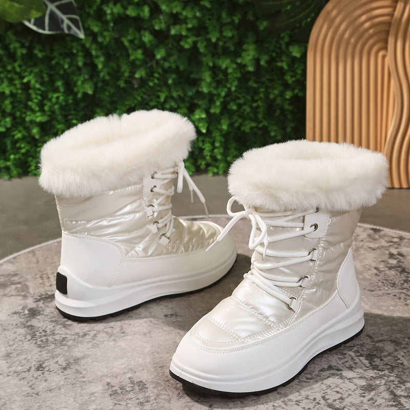 Chunky Platform Waterproof Snow Boots