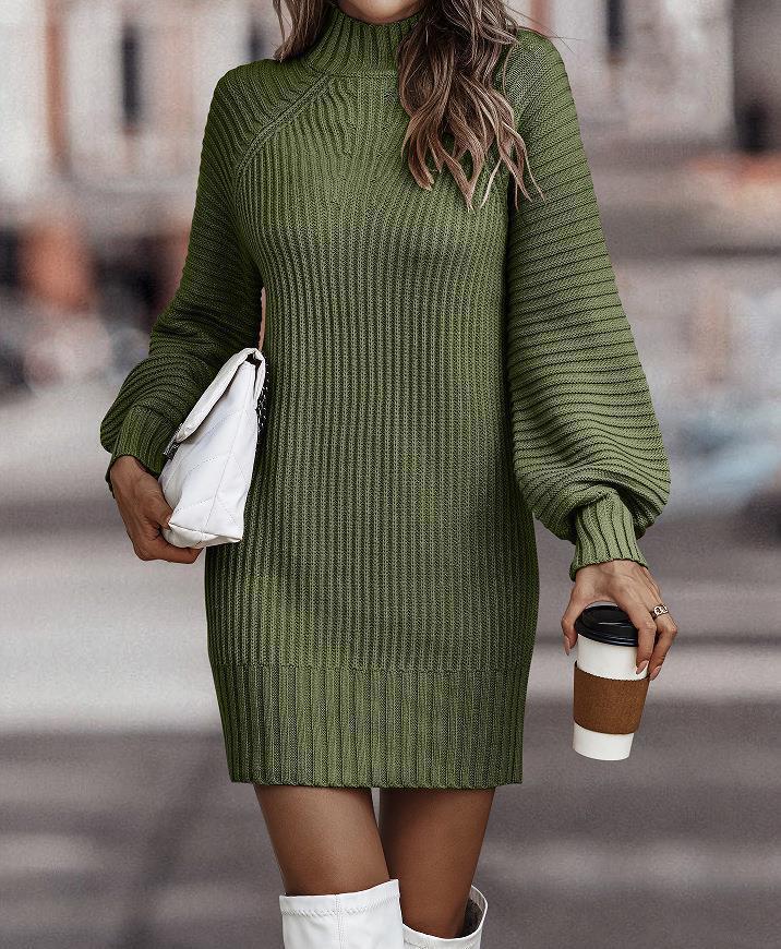 Knit Sweater Dress Women