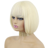 Straight Wig With Bangs for Women