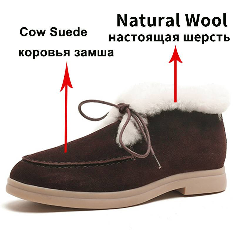 Women Natural Wool Shoes