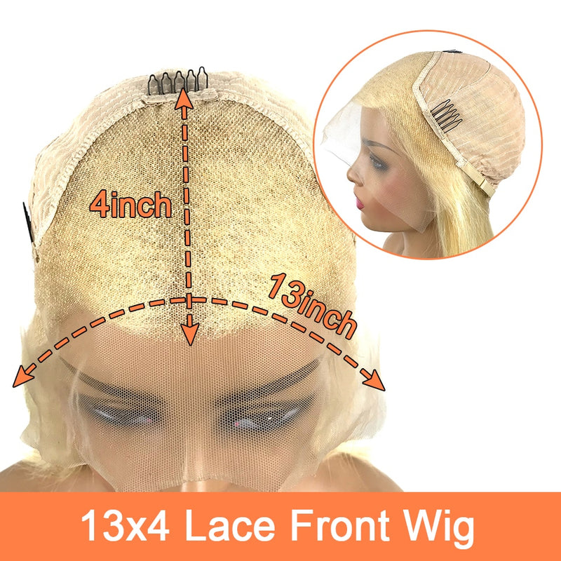 Transparent Pixie Cut Lace Frontal Wig