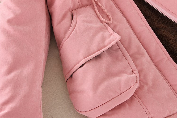 Casual Slim Coat Emboridery Hooded