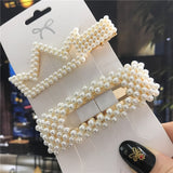 Handmade Pearls Hair Clips Pin