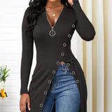 Sexy Long T Shirt Women Blouses