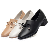 Square Head Women Office Shoes