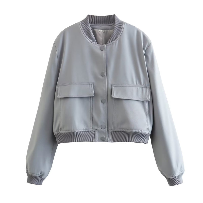 Women Bomber Jacket Fashion Spring