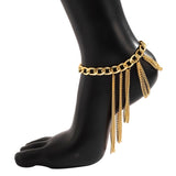 Multilayer Chain High Heel Foot Ankle