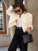 Women Bomber Jacket Fashion Spring