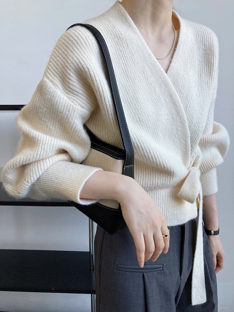 Knitted Cardigan Women Sweater