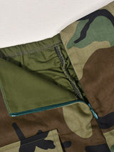 Camouflage Print Pockets Mini Skirts