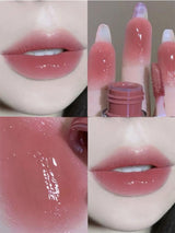 Pink Clear Mirror Water Lip Gloss