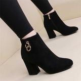 Retro Plush Warm Autumn Winter Women's Boot