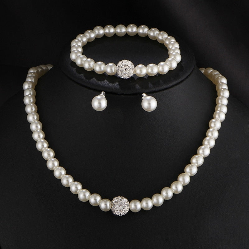 Womens Bride Wedding Jewelry Set