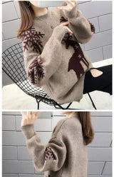 Christmas Loose Knitted Sweaters