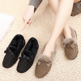 Fashion Fur Women's Shoes Lightweight