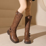 New Western Leather Boots For Women