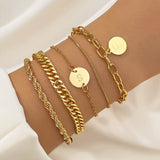 Bracelets Punk Bangle Fashion Jewelry