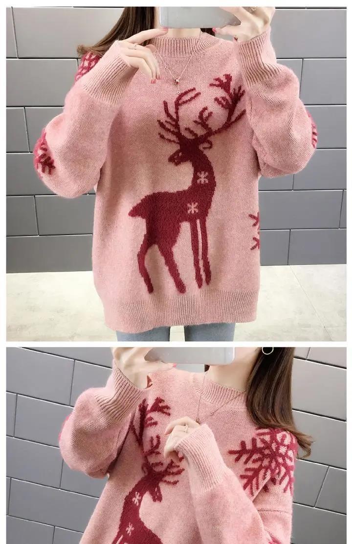 Christmas Loose Knitted Sweaters