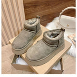 Sheepskin Wool Comprehensive Anti-skid Snow Boots