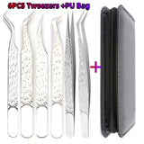 Eyelashes Tongs Makeup Nail Tools Kit