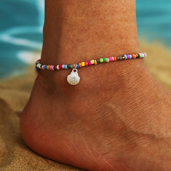 Shell Starfish Anklets For Women