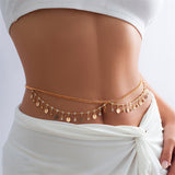 Rhinestone Chain Waist Jewelry Bikini Multi-layer Body Chain