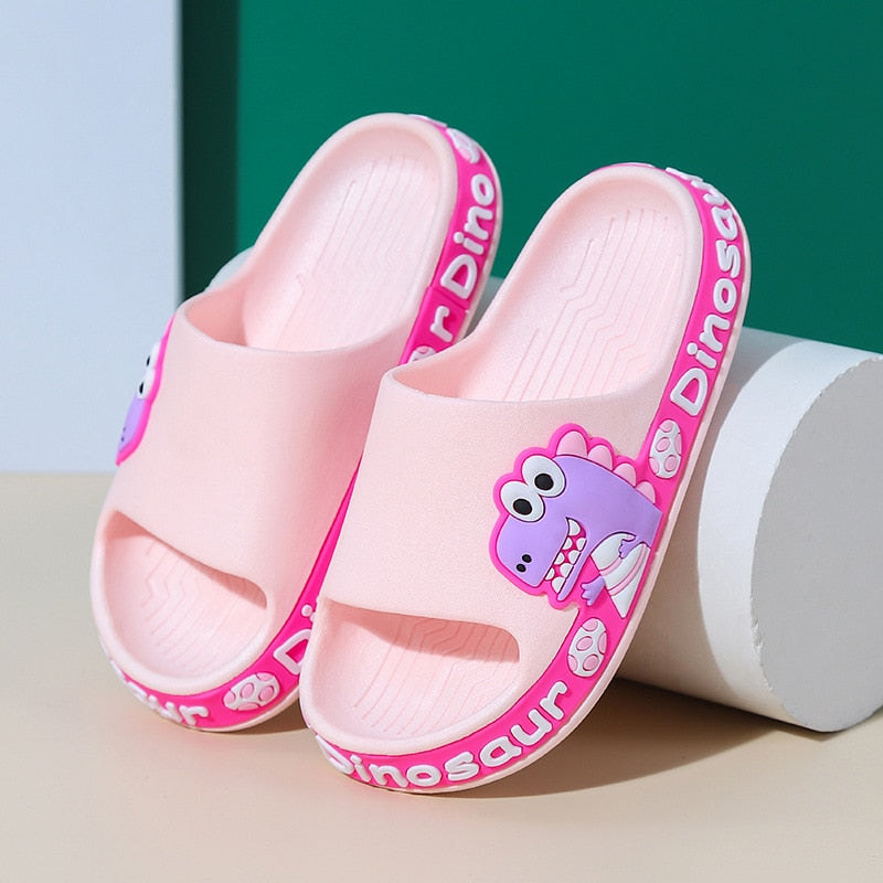 Children Slippers Kids Summer Cartoon Beach Shoes