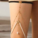 Trend Sexy Gold Color Leg Chain Women