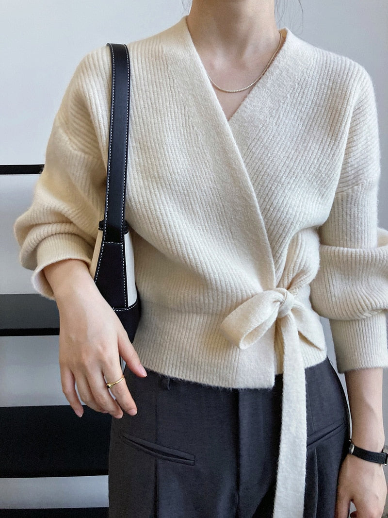 Knitted Cardigan Women Sweater