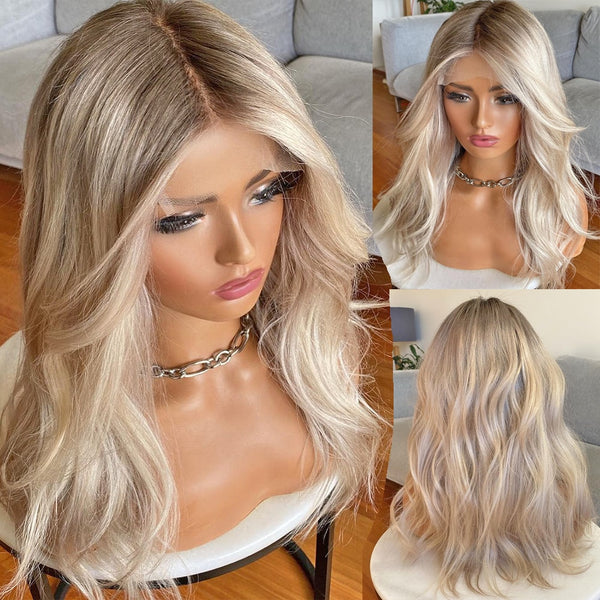 Ombre Blonde Wave Human Hair