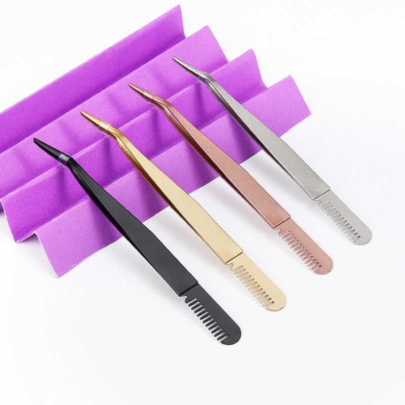 Trimming Ribbon Comb Eyebrow Beauty Tool