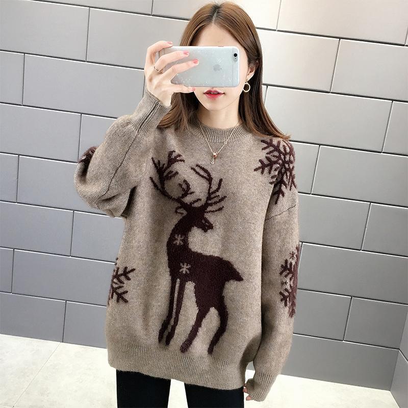 Christmas Loose Knitted Sweaters