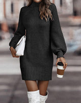 Knit Sweater Dress Women