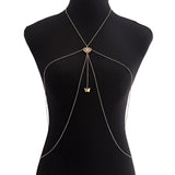 Geometric Hanging Neck Collarbone Chain