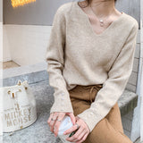 V-neck Sweater Women