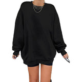 Grunge Loose Pullover Sweatshirts